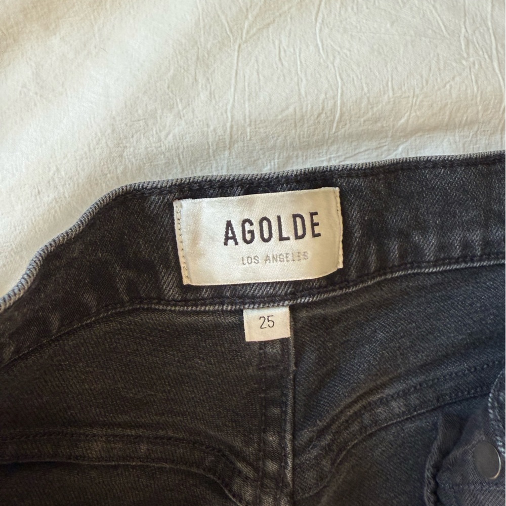 AGOLDE Wilder Jeans - black/grey - Picture 7 of 8